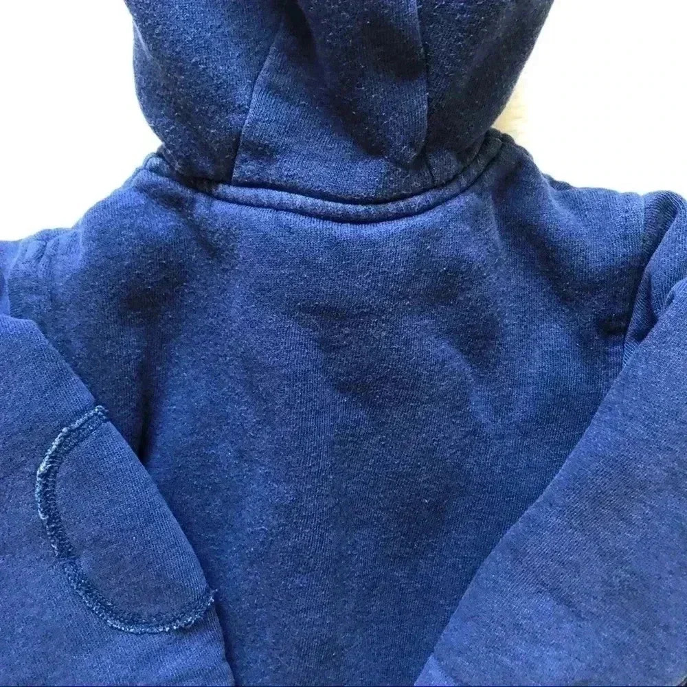 Joe Fresh Blue Hooded Coat Size 3T - Picture 14 of 15